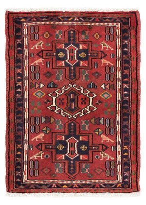 Persisk tæppe - Nomadisk - 100 x 70 cm - brun
