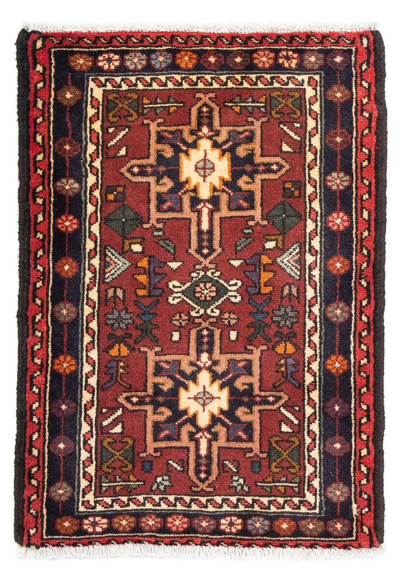 Persisk tæppe - Nomadisk - 100 x 72 cm - brun