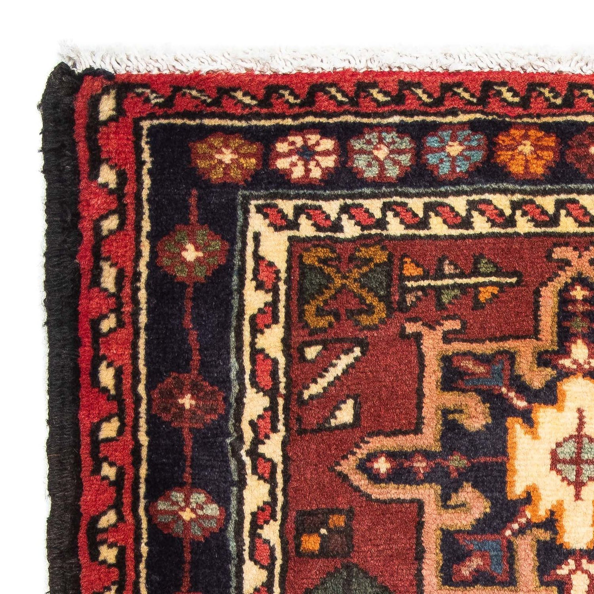 Persisk tæppe - Nomadisk - 100 x 72 cm - brun