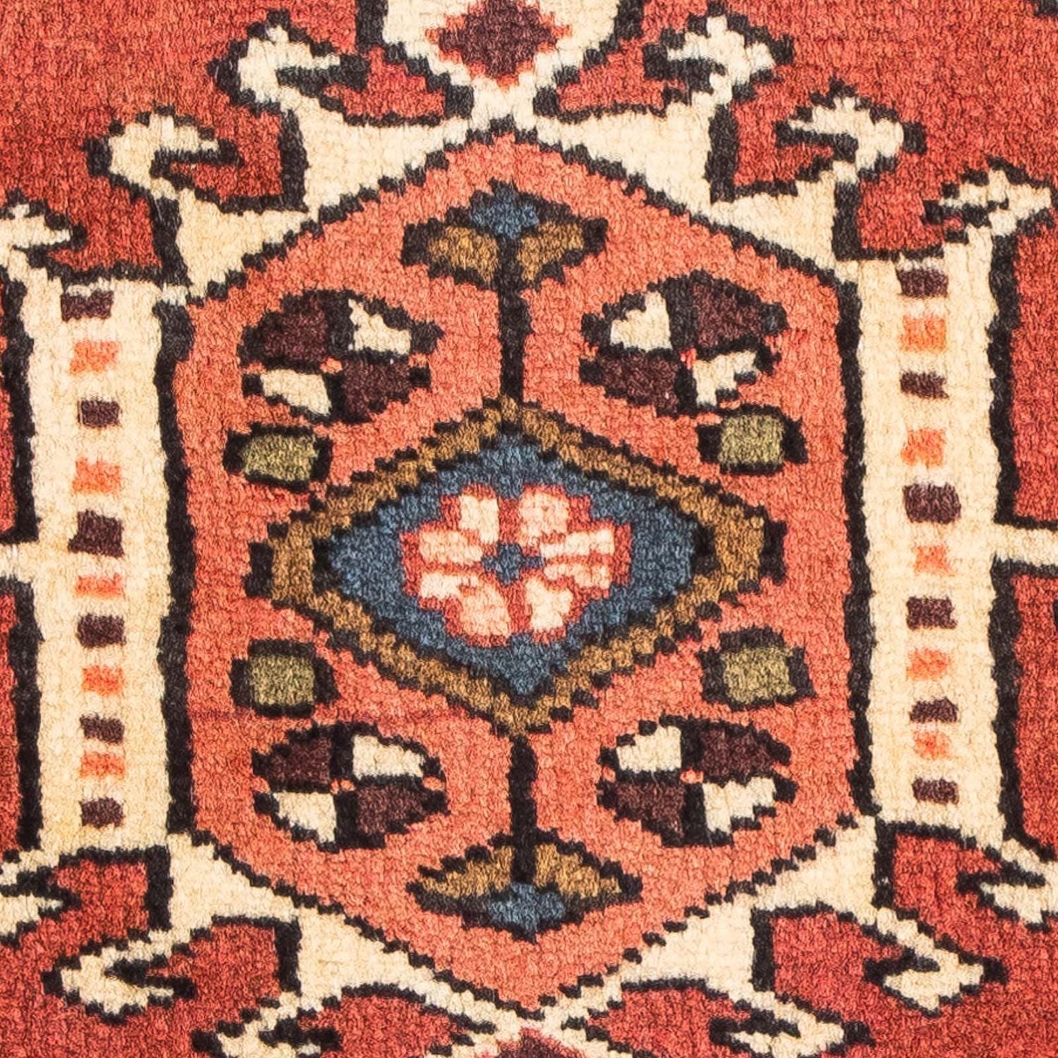 Persisk tæppe - Nomadisk - 95 x 70 cm - lysrød