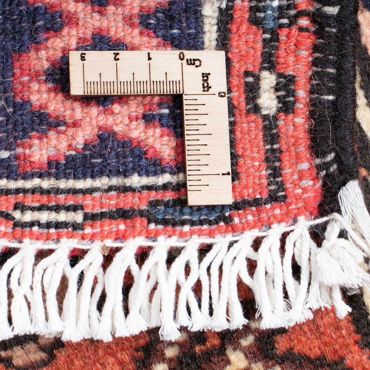 Persisk tæppe - Nomadisk - 95 x 70 cm - lysrød