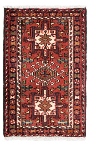 Persisk tæppe - Nomadisk - 100 x 65 cm - brun
