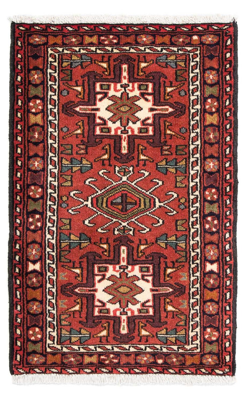 Persisk tæppe - Nomadisk - 100 x 65 cm - brun