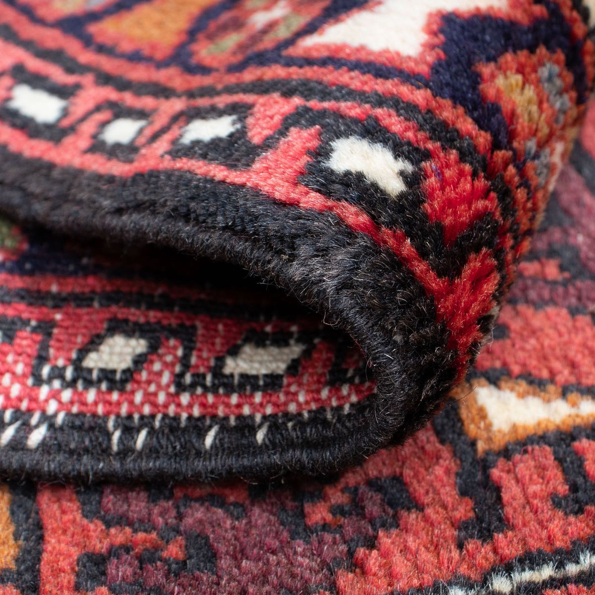 Persisk tæppe - Nomadisk - 100 x 65 cm - brun