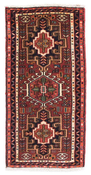 Persisk tæppe - Nomadisk - 105 x 54 cm - brun