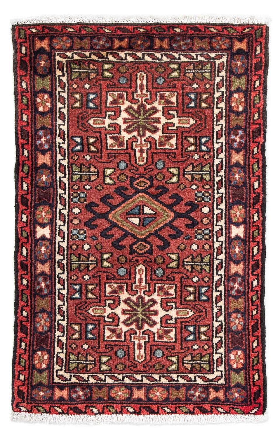 Persisk tæppe - Nomadisk - 106 x 68 cm - brun