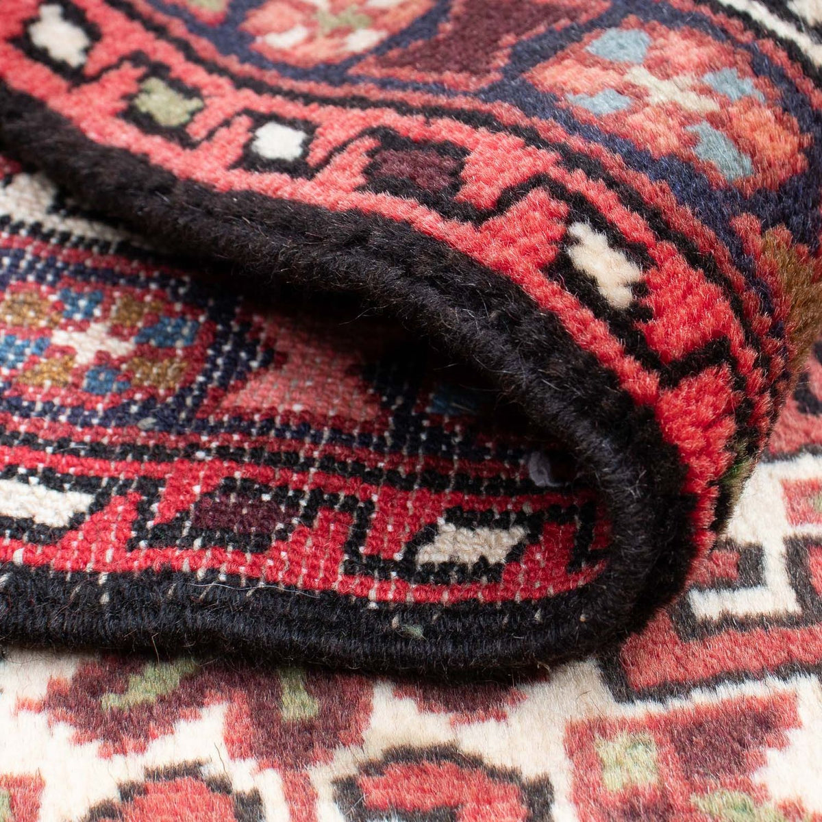 Persisk tæppe - Nomadisk - 106 x 68 cm - brun