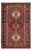 Persisk tæppe - Nomadisk - 105 x 65 cm - mørkerød