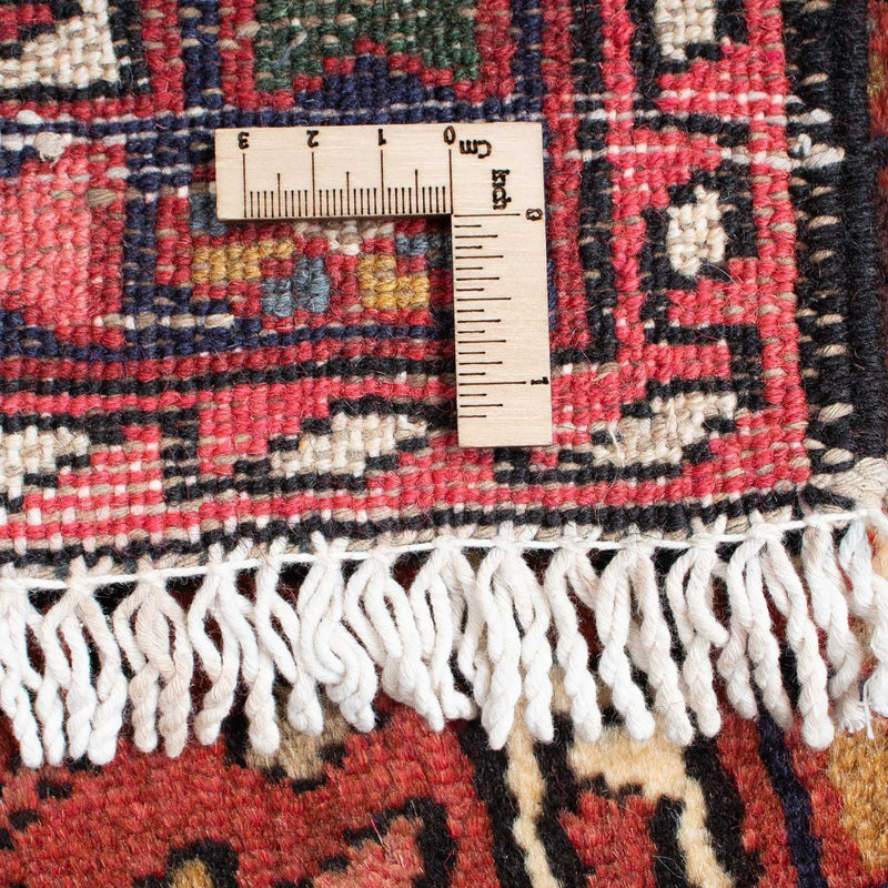 Persisk tæppe - Nomadisk - 105 x 65 cm - mørkerød