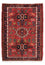 Persisk tæppe - Nomadisk - 98 x 70 cm - mørkerød