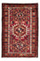 Persisk tæppe - Nomadisk - 105 x 70 cm - mørkerød