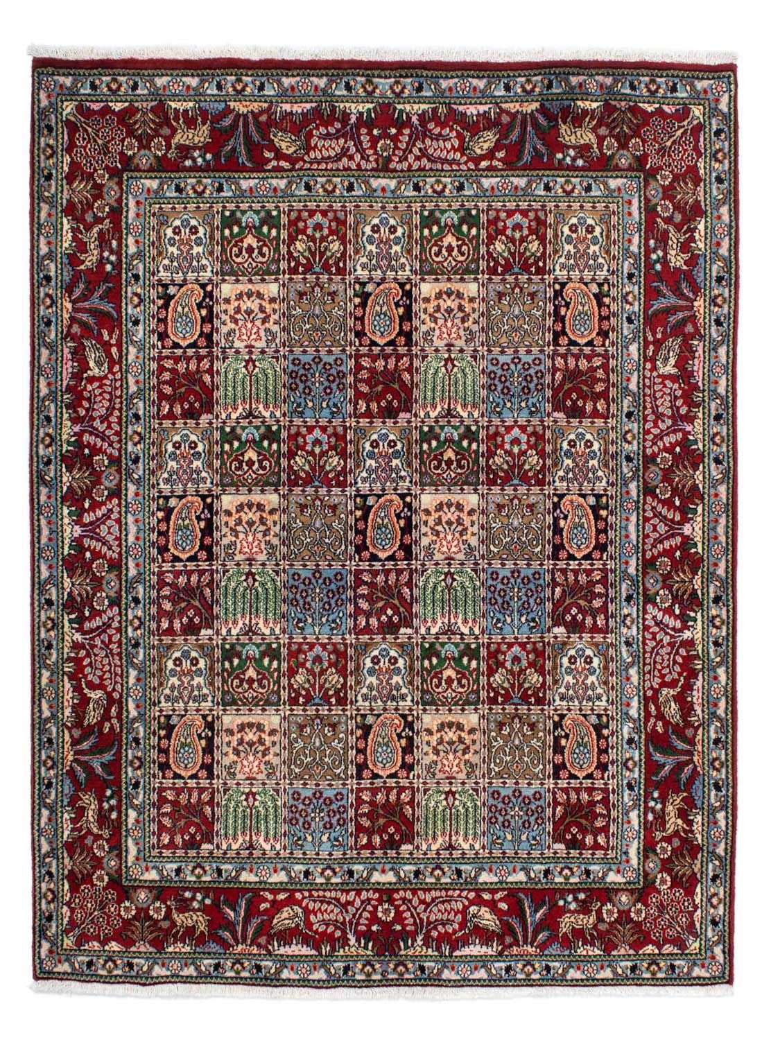 Persisk tæppe - Classic - 196 x 149 cm - mørkerød