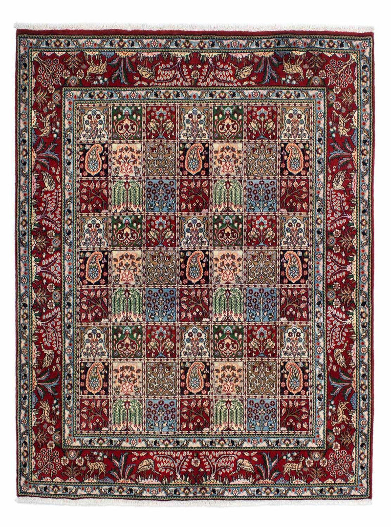 Persisk tæppe - Classic - 196 x 149 cm - mørkerød