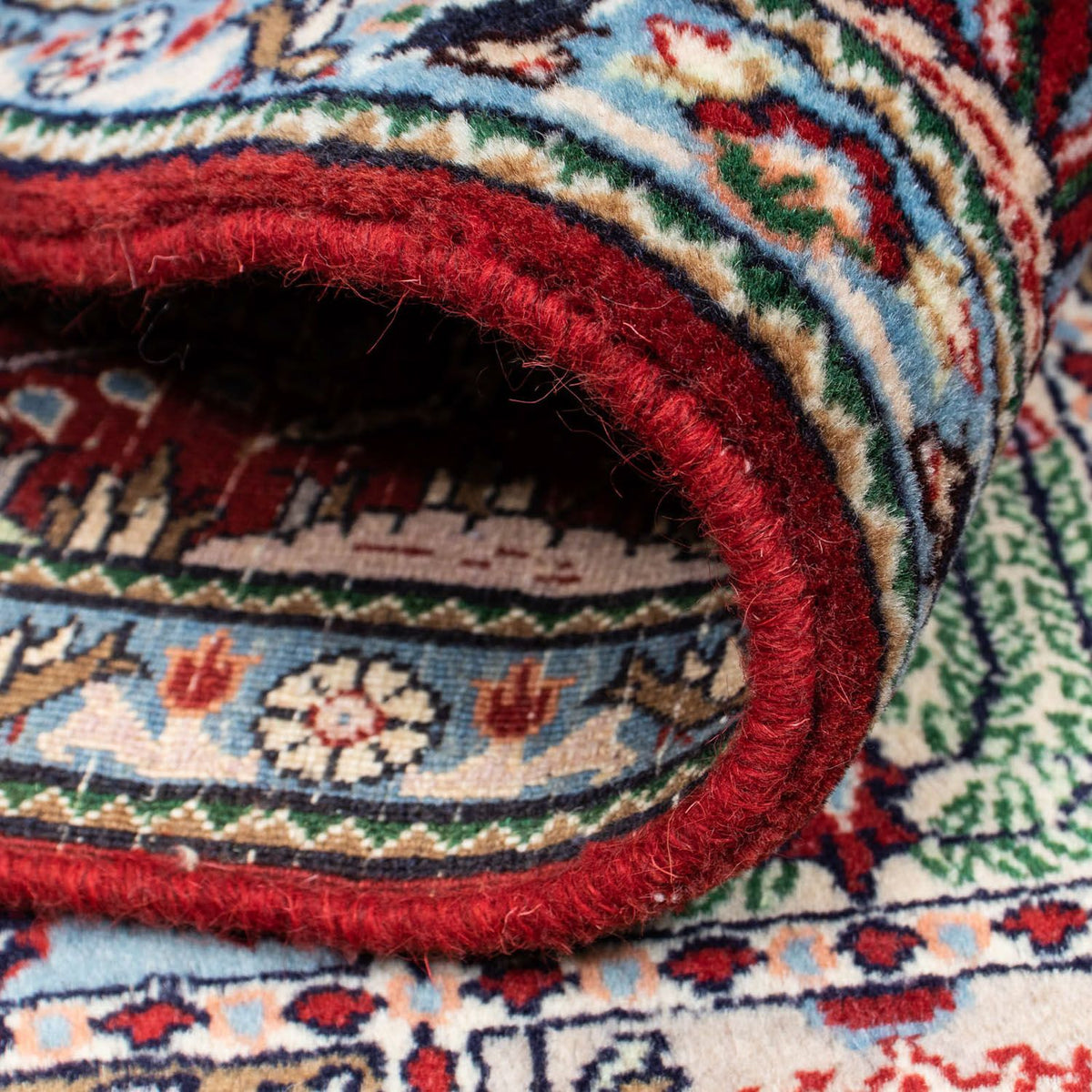 Persisk tæppe - Classic - 196 x 149 cm - mørkerød