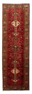 Løber Persisk tæppe - Nomadisk - 361 x 108 cm - mørkerød