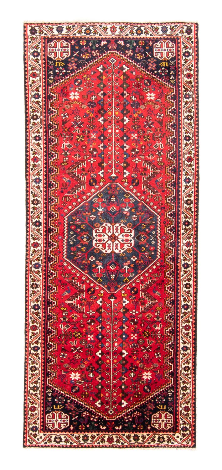 Løber Persisk tæppe - Nomadisk - 276 x 111 cm - mørkerød