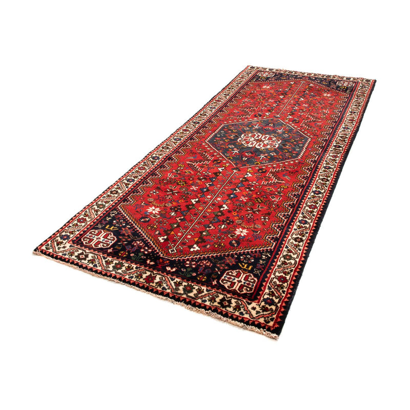 Løber Persisk tæppe - Nomadisk - 276 x 111 cm - mørkerød