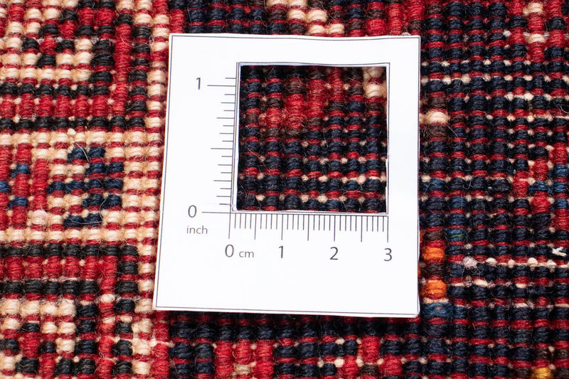 Løber Persisk tæppe - Nomadisk - 276 x 111 cm - mørkerød