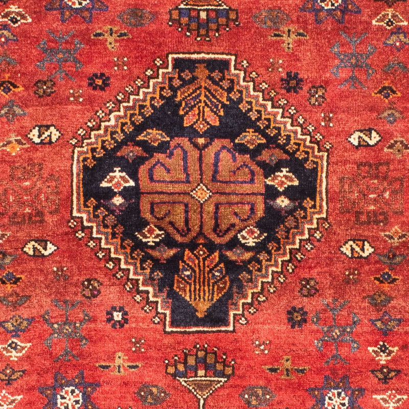 Persisk tæppe - Nomadisk - 170 x 118 cm - mørkerød