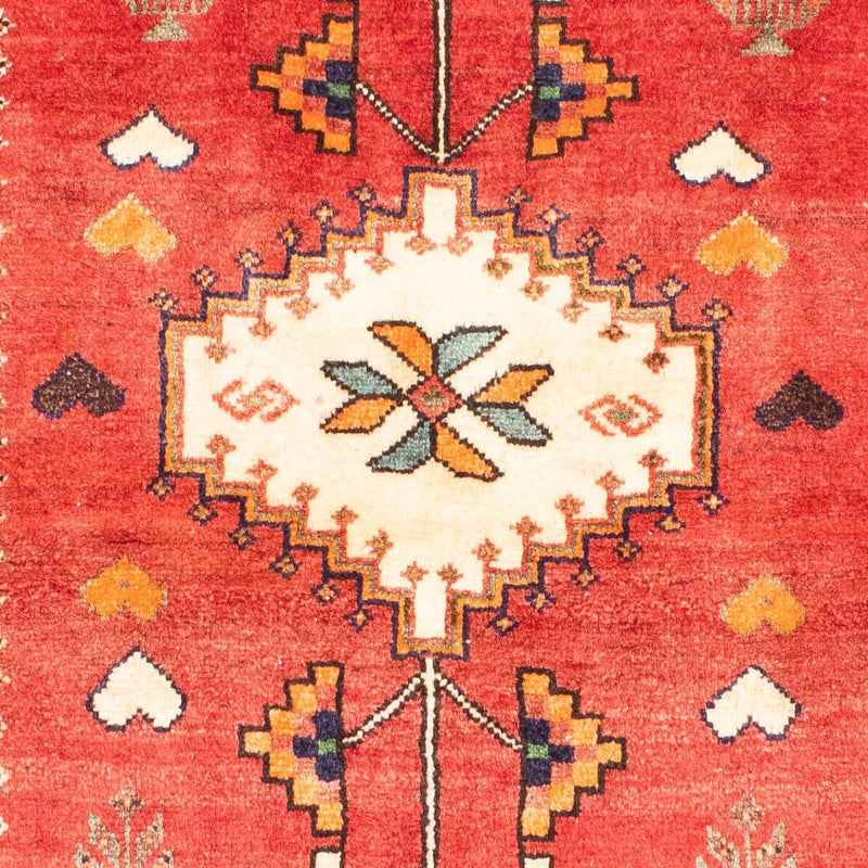 Persisk tæppe - Nomadisk - 175 x 113 cm - mørkerød