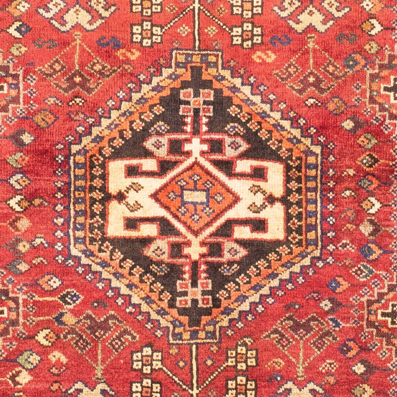 Persisk tæppe - Nomadisk - 153 x 106 cm - mørkerød