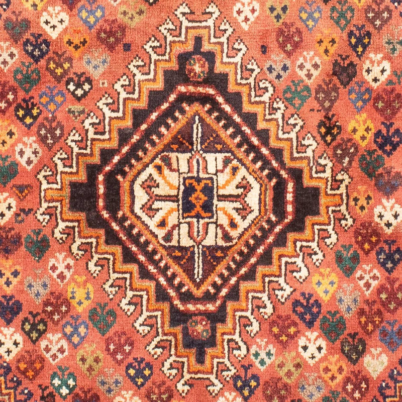 Persisk tæppe - Nomadisk - 160 x 112 cm - lysrød