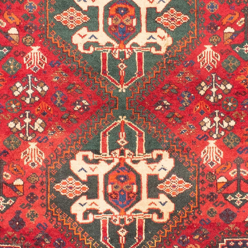 Persisk tæppe - Nomadisk - 156 x 114 cm - mørkerød