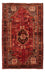 Persisk tæppe - Nomadisk - 253 x 160 cm - mørkerød