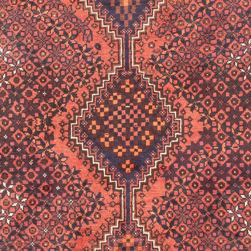 Persisk tæppe - Nomadisk - 282 x 200 cm - lysrød