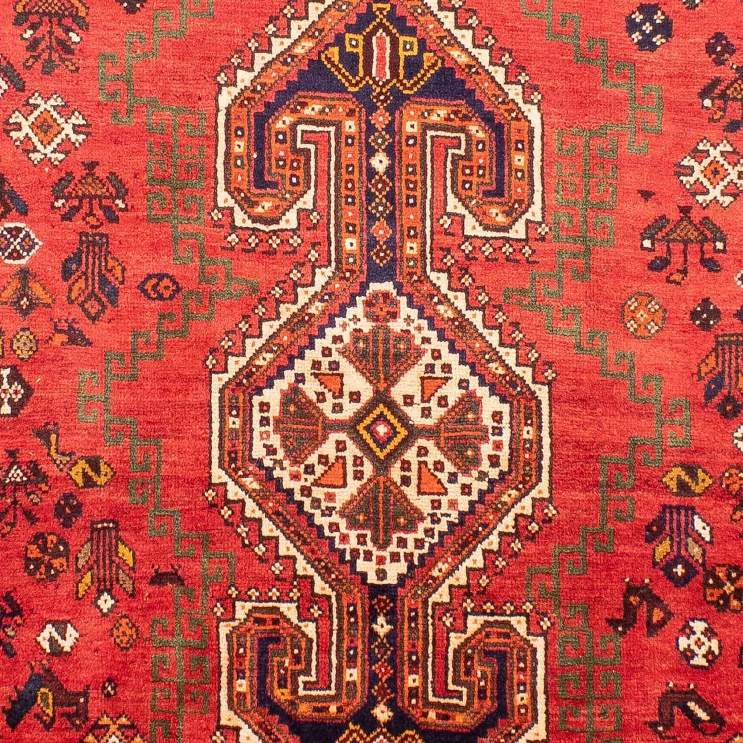 Persisk tæppe - Nomadisk - 305 x 205 cm - rød