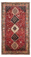 Persisk tæppe - Nomadisk - 285 x 160 cm - mørkerød
