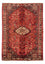 Persisk tæppe - Nomadisk - 243 x 174 cm - mørkerød