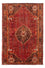 Persisk tæppe - Nomadisk - 240 x 158 cm - mørkerød