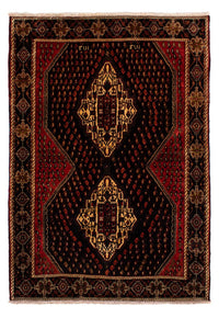 Persisk tæppe - Nomadisk - 307 x 210 cm - mørkeblå