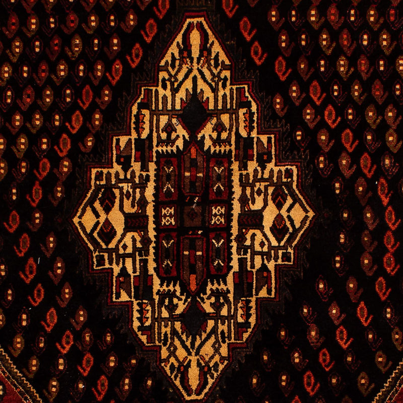 Persisk tæppe - Nomadisk - 307 x 210 cm - mørkeblå