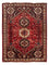 Persisk tæppe - Nomadisk - 244 x 183 cm - mørkerød