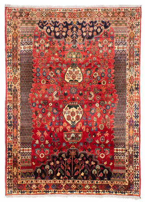 Persisk tæppe - Nomadisk - 274 x 203 cm - rød