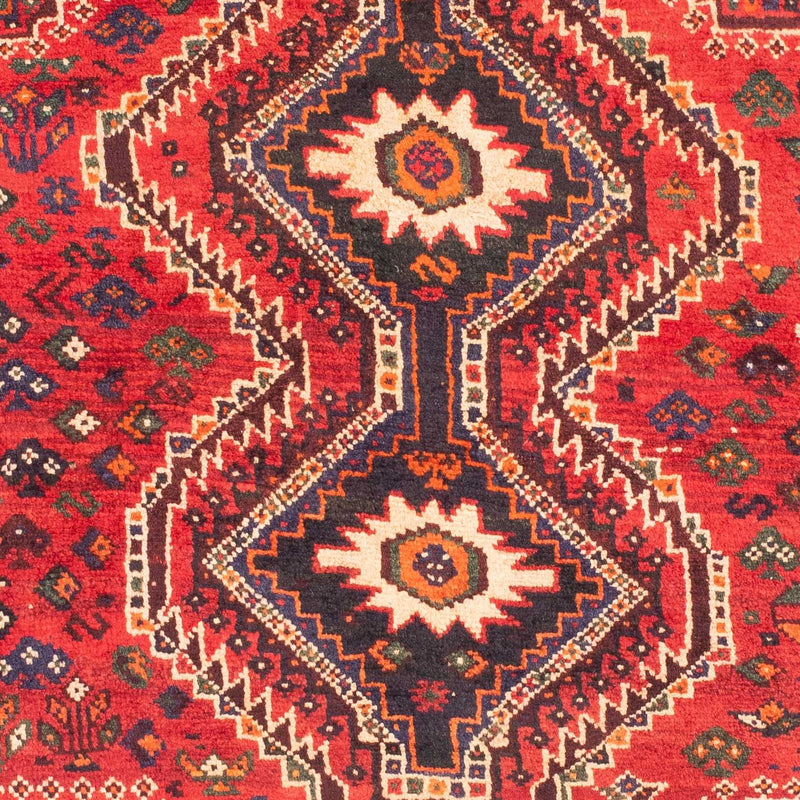 Persisk tæppe - Nomadisk - 150 x 118 cm - mørkerød