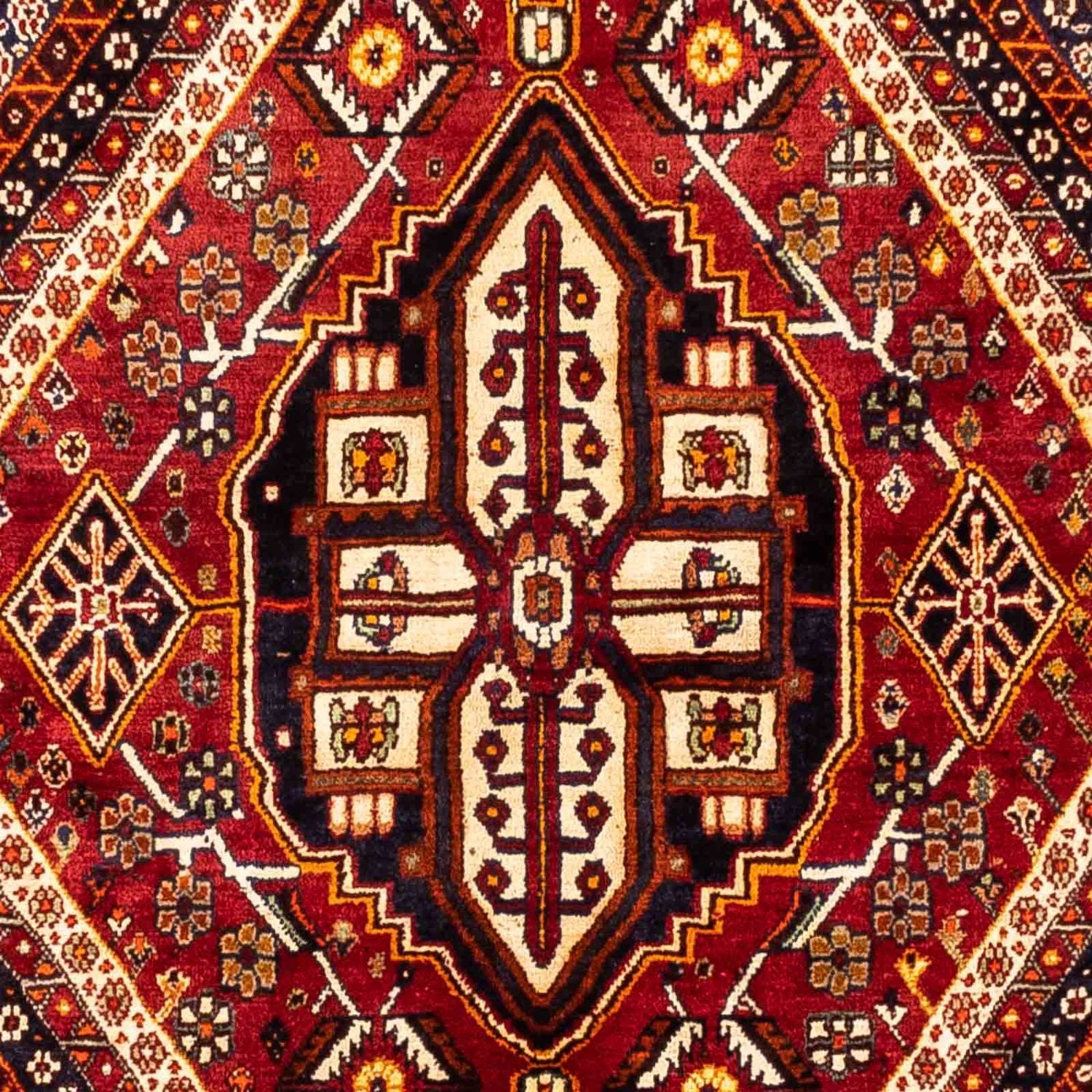 Persisk tæppe - Nomadisk - 260 x 165 cm - flerfarvet