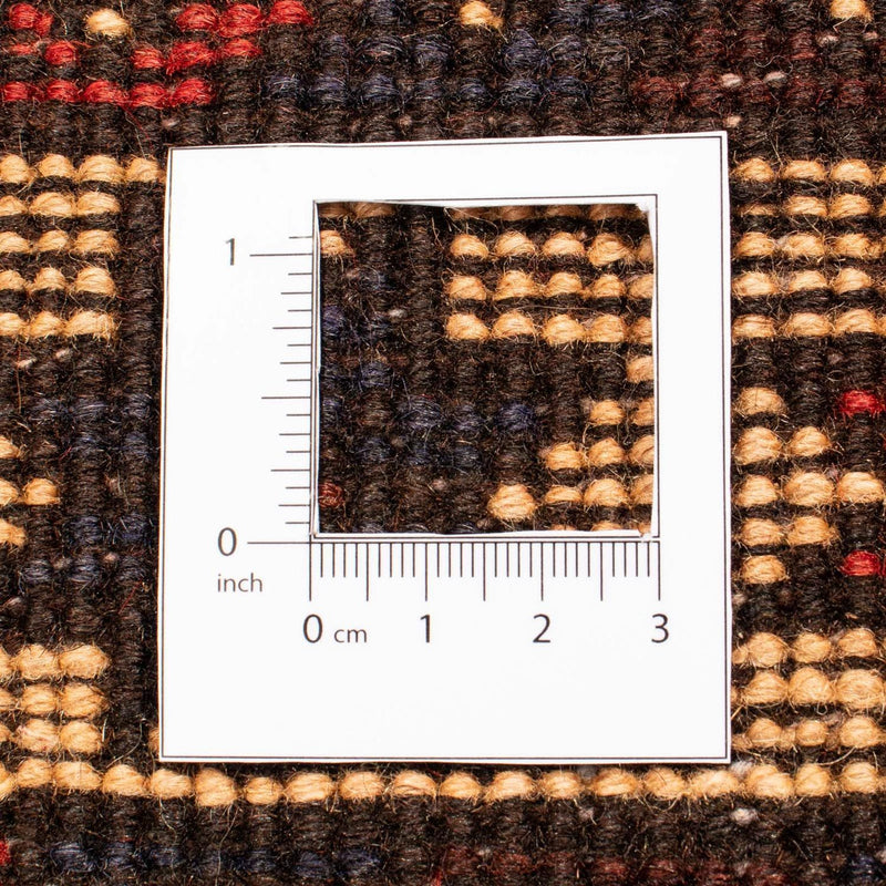 Persisk tæppe - Nomadisk - 295 x 200 cm - mørkerød