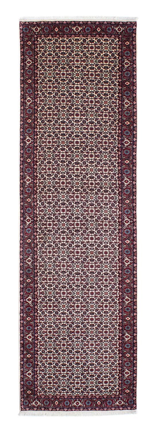 Løber Persisk tæppe - Bijar - 297 x 86 cm - beige