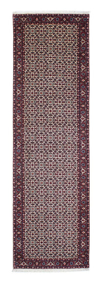 Løber Persisk tæppe - Bijar - 297 x 86 cm - beige