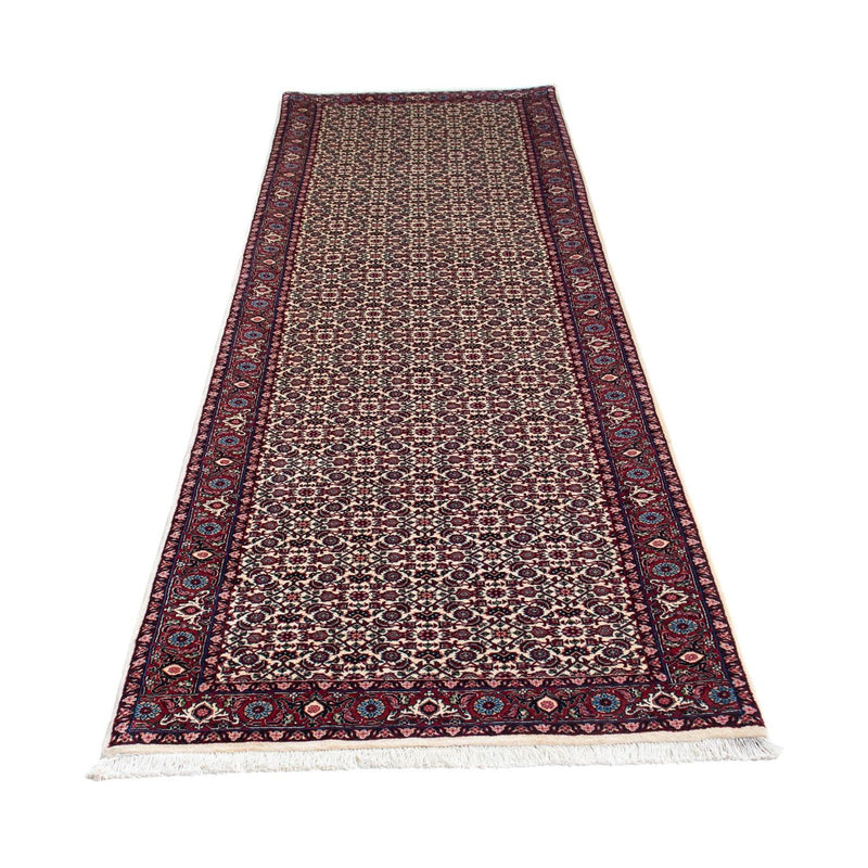 Løber Persisk tæppe - Bijar - 297 x 86 cm - beige