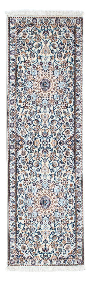 Løber Persisk tæppe - Nain - Royal - 196 x 59 cm - beige