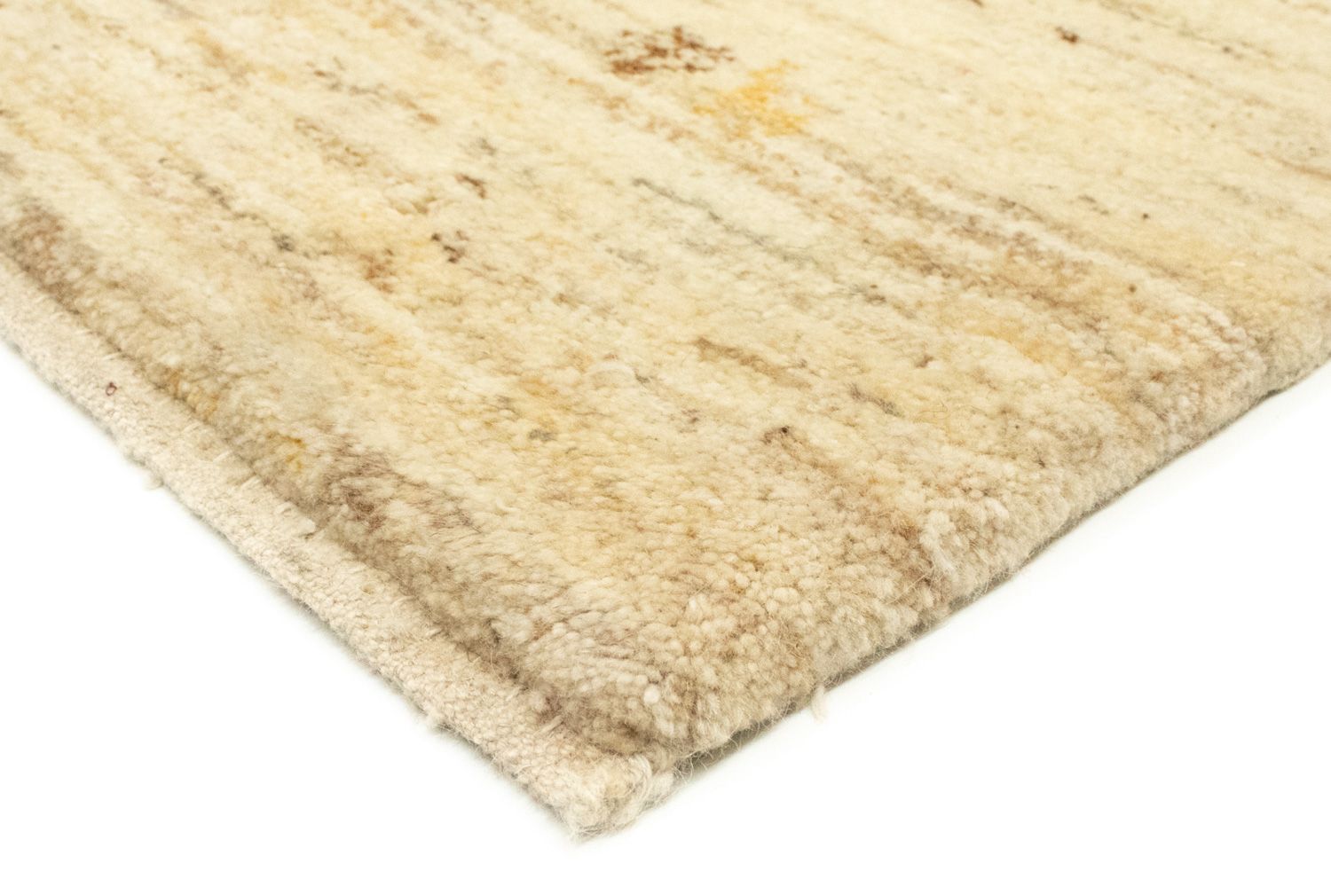Gabbeh Tæppe - Loribaft Persisk - 179 x 123 cm - beige