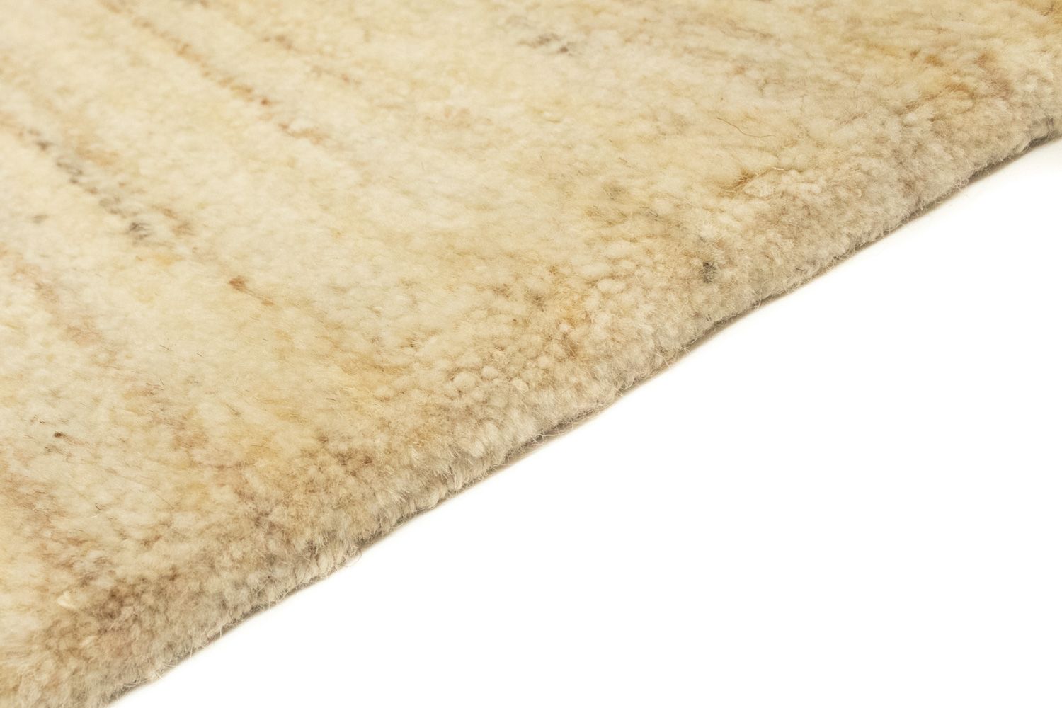 Gabbeh Tæppe - Loribaft Persisk - 179 x 123 cm - beige