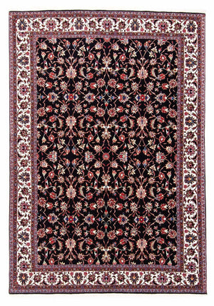 Persisk tæppe - Bijar - 237 x 167 cm - mørkeblå