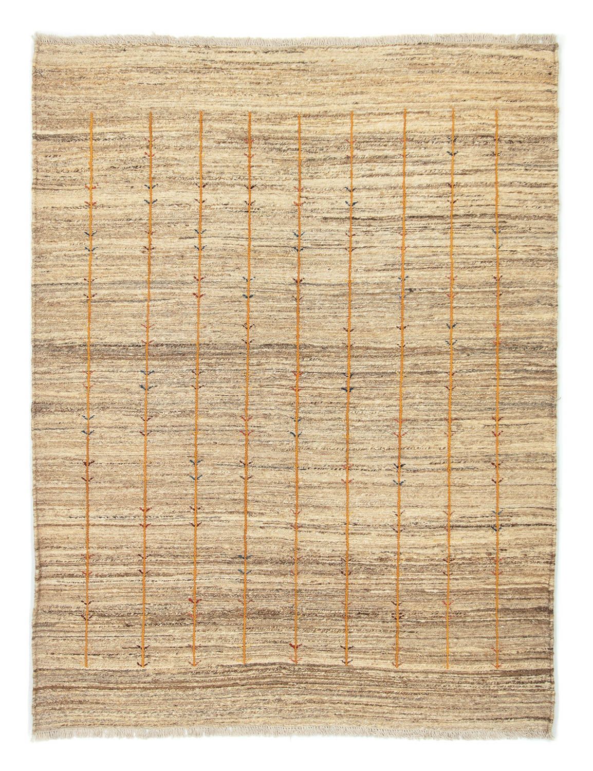 Gabbeh-tæppe - Persisk - 202 x 151 cm - beige