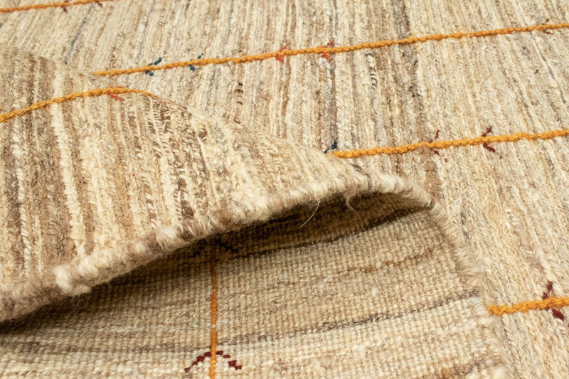 Gabbeh-tæppe - Persisk - 202 x 151 cm - beige
