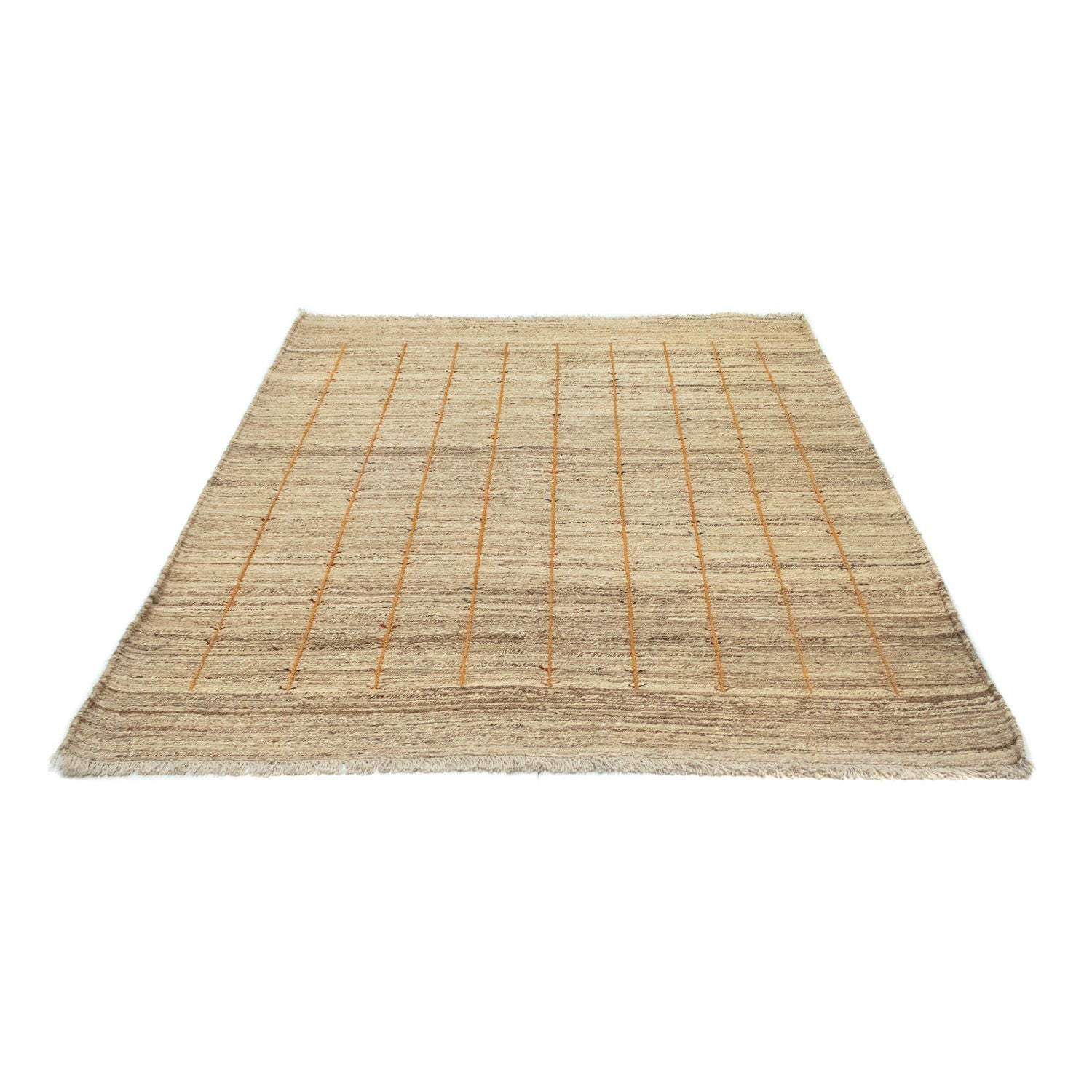 Gabbeh-tæppe - Persisk - 202 x 151 cm - beige